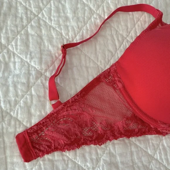 Natori Hibiskus Lace Trim Bra 34DDD - Picture 4 of 9